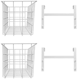 MaraFansie Basket with Hook, Grid Storage Basket, Over the Cabinet Door - Image 5