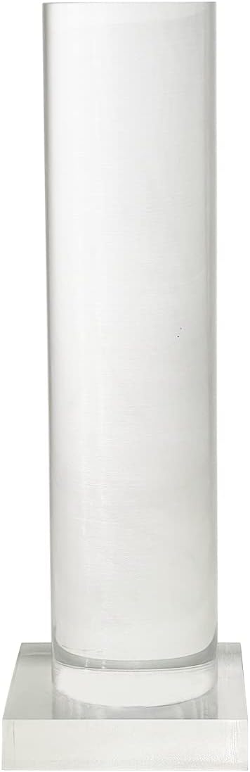 Solid Acrylic Jewelry Display Tower Scrunchie Holder Vertical Rack Clear by Aqerimit