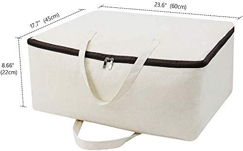 Breathable Canvas Cotton Soft Storage Bags - Image 3