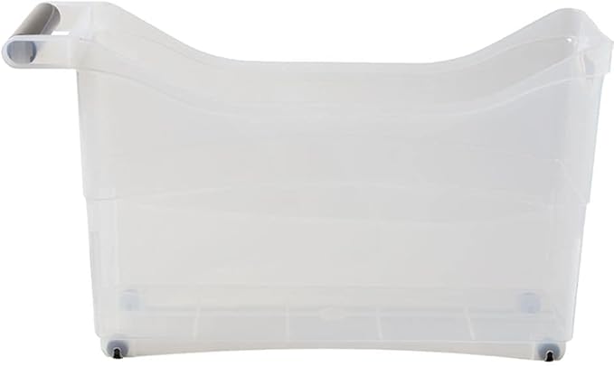 Storage Bin with Handle and Rolling Wheels - Image 3