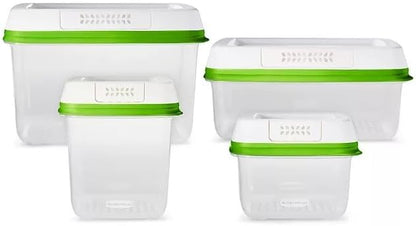 Rubbermaid FreshWorks Produce Saver, Medium and Large Storage Containers - Image 4