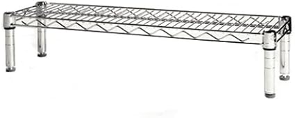 Shelving Inc. 8" d x 30" w Chrome Wire Shelving - Image 7