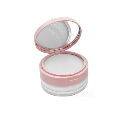 Loose Powder Cocntainer No Leaks Empty Reusable Plastic Loose Powder Compact by Duehut