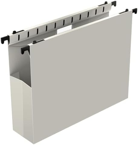 Ansook Hanging File Folders Letter Size, 12 Pack Extra Capacity File Folders by Ansook