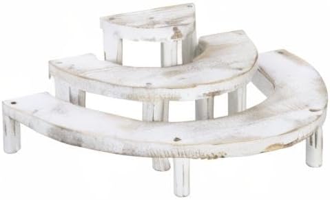 MyGift 3 Tier Wooden Display Riser Stand, Cupcake Stand & Perfume Organizer - Image 10