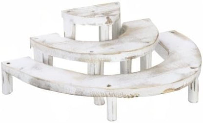 MyGift 3 Tier Wooden Display Riser Stand, Cupcake Stand & Perfume Organizer - Image 10