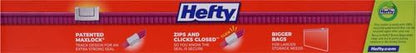 Hefty Slider Jumbo Storage Bags, 2.5 Gallon Size - Image 14