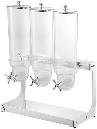 Triple Countertop Cereal Dispenser by Unknown