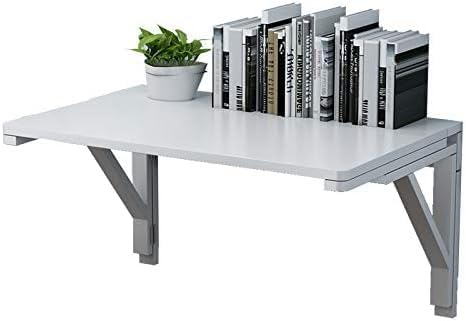 MM MELISEN Wall Mounted Folding Table, 23.6"L x 15.7"W, Space-Saving Design - Image 9