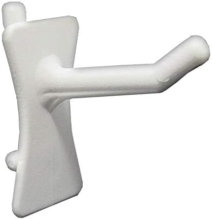 PegPro® 1" Hooks Kit for Standard “Wood Fiber” pegboard – Durable Plastic - Image 2
