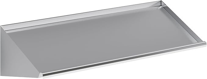 304 Stainless Steel Slanted Wall Rack Shelf by ExpressKitchQuip
