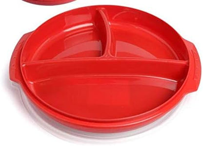 Home Products Essentials 2 Pack- Microwave Food Storage Travel Tray Containers - Image 5
