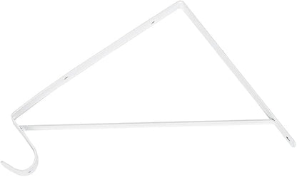 HOME MASTER HARDWARE 10 Pack Heavy Duty Closet Shelf & Rod Brackets, Wall - Image 8