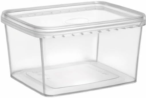 NYHI 32 oz 20 Pack Square Clear Deli Containers - Image 8