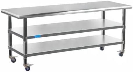 AmGood Stainless Steel Work Table - Image 10