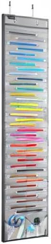 Hanging Pencil Holder Classroom Pencil Parking Pocket Chart Numbered Pencil - Image 8