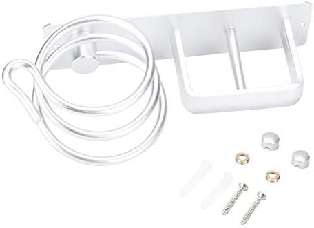 Aluminum Wall Mount Hair Care Hot Styling Tool Storage Organizer Shower Caddy - Image 5