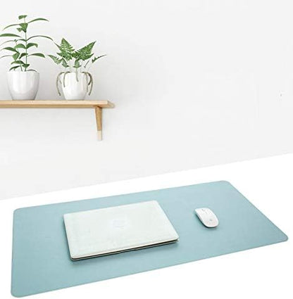 SUJAYU Dual Sided PU Leather Desk Pad, Mouse Pad, Office Desk Mat, Non-Slip - Image 7