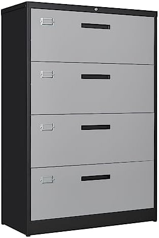 Letaya 4 Drawer Lateral Metal Filing Cabinet by LetayaMetalCabinets