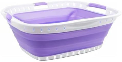SAMMART 44L Collapsible Plastic Laundry Basket - Image 8