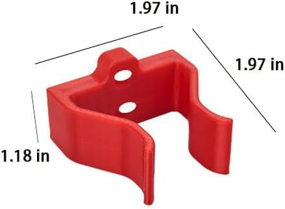 Wall Mounted Plastic Mop and Broom Holder, Storage Organization Rack - Image 7