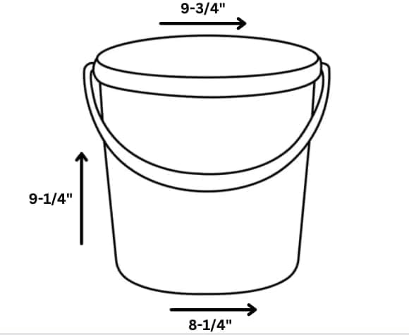 House Naturals Plastic bucket - Image 4