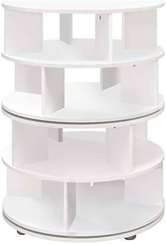 Kings Brand Furniture Cassidy Revolving Shoe Rack, Spinning Shoe Rack Tower - Image 4