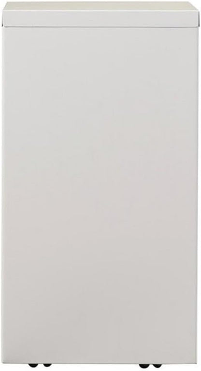 Pemberly Row 3 Drawers 27.75" Vertical White Metal Filing Cabinet Lockable - Image 7
