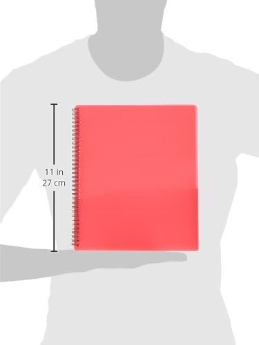 Oxford Poly 8-Pocket Organizer, Letter Size Folder, Durable Translucent Poly - Image 3