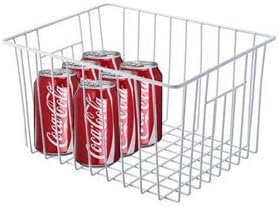 SANNO Freezer Baskets Pantry Wire Storage Basket Bins, Refrigerator Organizer - Image 7