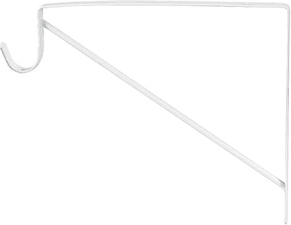 HOME MASTER HARDWARE 10 Pack Heavy Duty Closet Shelf & Rod Brackets, Wall - Image 7