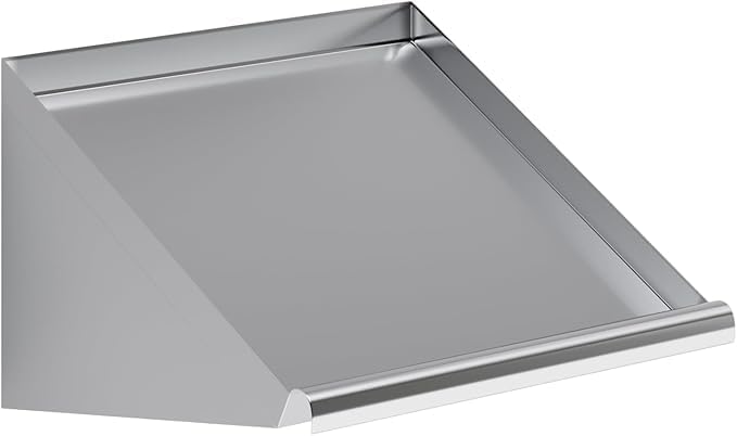 304 Stainless Steel Slanted Wall Rack Shelf by ExpressKitchQuip