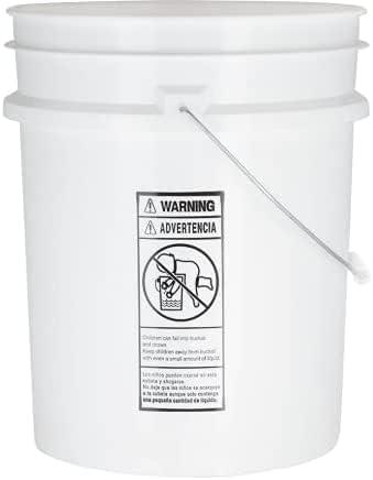 House Naturals Food Grade 5 Gallon Made in USA Plastic Bucket - Image 3
