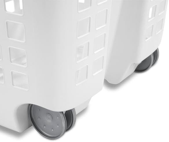 Sterilite 1.75 Bushel Ultra™ Wheeled Laundry Basket Plastic - Image 6