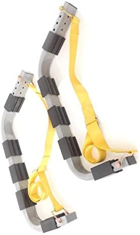 Tech Team #765 Heavy-Duty Kayak Storage Hooks – 200 lb Wall Mount Rack by TechTeamProducts