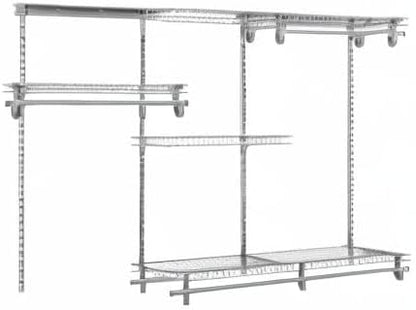ClosetMaid ShelfTrack Wire Closet Organizer System, Adjustable from 4 to 6 Ft. - Image 10