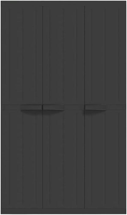 Outdoor Storage Cabinet, 65-Inch Tall Polypropylene Utility Cupboard - Image 5