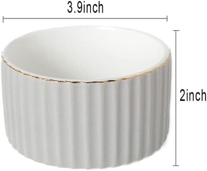 Paper Clip Holder for Desk Ceramic Paperclip Holders, Office Desktop Paperclips - Image 7