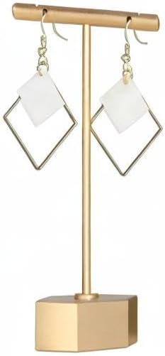 Gold Metal Earring T Bar Stand, Single small earring hanger display, Retail - Image 10