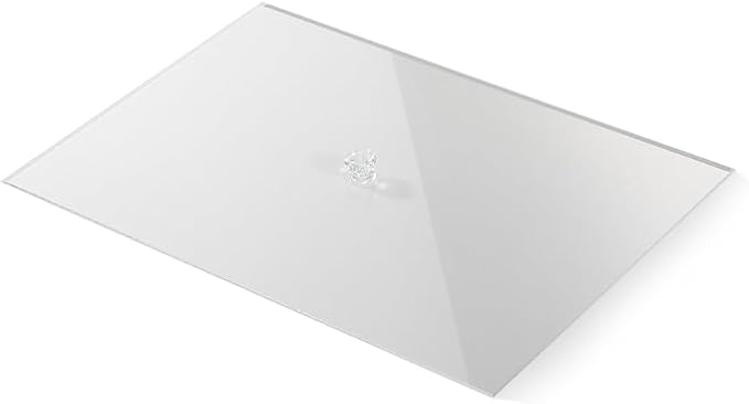 Acrylic Stackable Cover For Most 9.46" D x 13.79" W x 1.18" H Inch Jewelry Trays by Dansmiy