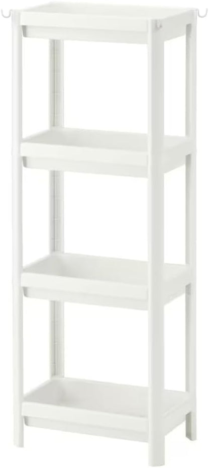 HIEEY 4 Tier Bathroom Shelf, Bathroom Rack, Shelves Organizer, by HIEEY
