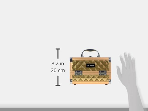 SHANY Chic Makeup Train Case Cosmetic Box Portable Makeup Case Cosmetics Beauty - Image 3