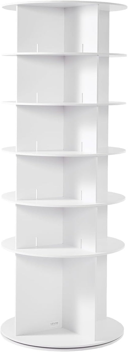 VEVOR 6 Tiers Rotating Shoe Rack Tower, 360° Spinning Shoe Rack, Revolving - Image 9