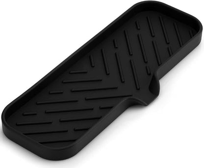 Zulay Kitchen Large Silicone Sponge Holder – Flexible Sink Organizer Tray by ZulayKitchen