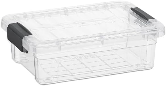 Superio Mini Storage Container Plastic Crayon Box Art Supplies and Sewing Case by Superio
