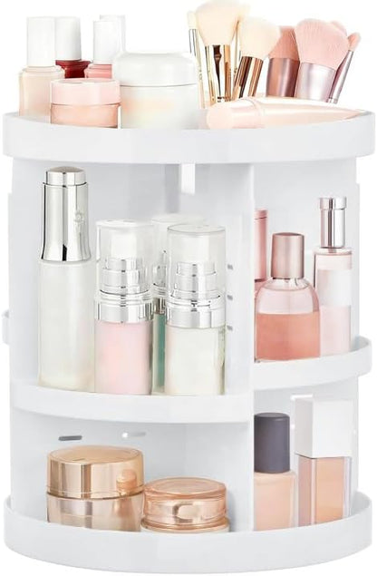 HBlife Extra Large 360 Rotating Makeup Organizer Adjustable Carousel Large by HBlife