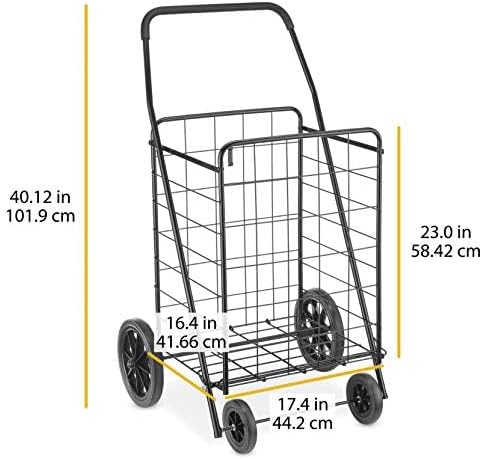 Whitmor Extra Large Utility Foldable Shopping Cart - Image 2