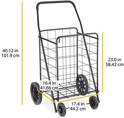 Whitmor Extra Large Utility Foldable Shopping Cart - Image 2