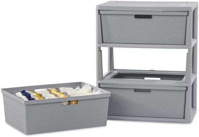 3 Drawer Plastic Storage, 3 Drawer Storage Organizer, and 3 Drawer Storage - Image 8