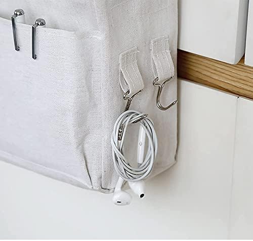 Bedside Caddy Organizer & Bedside Storage Basket Multi-Function Organizer - Image 5